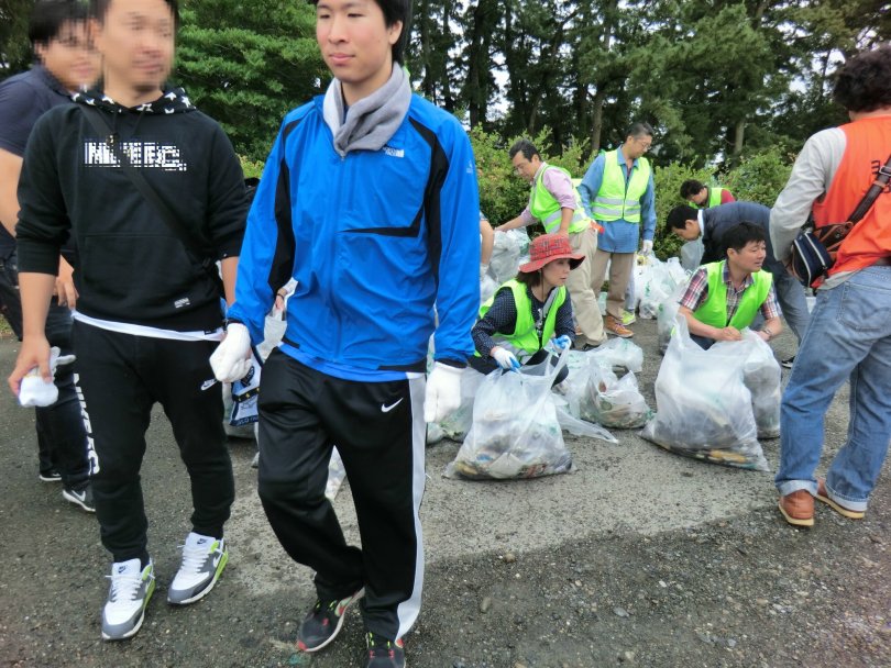 三保真崎海岸清掃活動