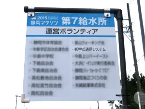 第７給水所立看板