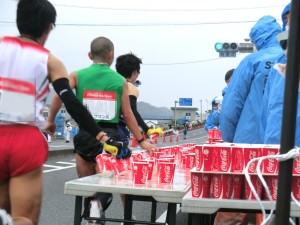 給水所給水風景